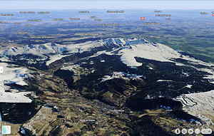Vue globale sur le Massif du Mont-Dore