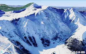 Vue sur le Val d'Enfer
